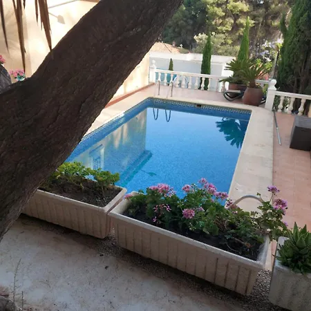 Apartamento En Moraira Con Piscina 100 M De La Playa Buitenkant foto